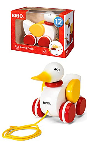 Brio Pull Along Duck Baby Toy