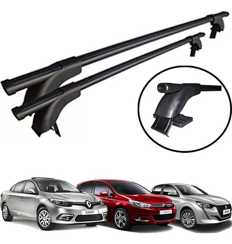 Kit Barras Porta Equipaje Peugeot 208 Iael Px-k11b12