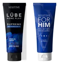 Comprar Kit X2 Geles Lubricantes  Intimos Sexitive Lube Frio\u002Fsuprim