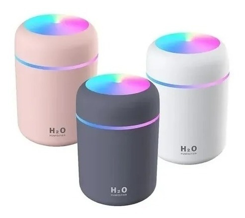 Humidificador Difusor Aroma Ambientador Luz Led Decoración