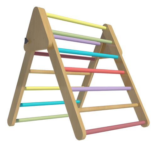 Triángulo Pikler Madera Color Montessori Pikland