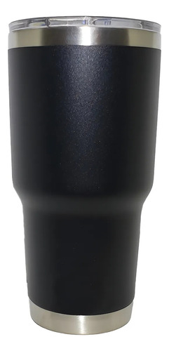 Termo Personalizado A Láser Tipo Yeti Acero Inoxidable 30oz Negro Negro