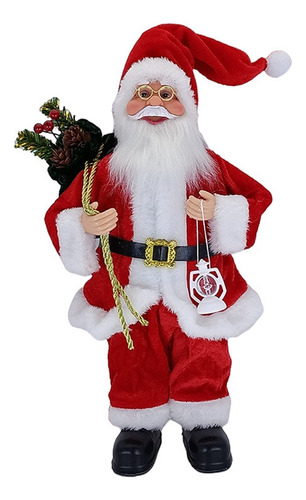Muñeco De Nieve Santa Claus Doll Ornament Decoración De