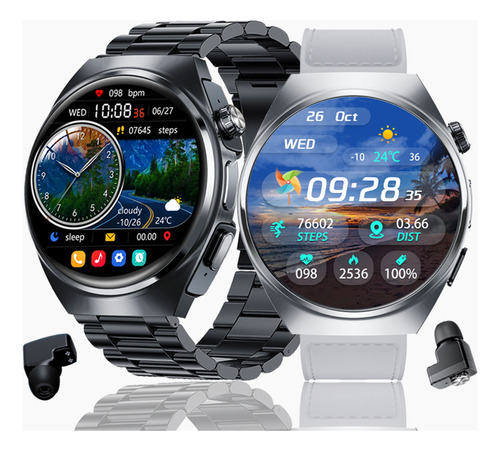 2024 Reloj Inteligente Con Auriculares Tws Bluetooth 2 En 1