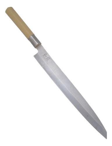 Cuchillo Profesional Sushi Wasabi Hecho Japón Acero Usado 