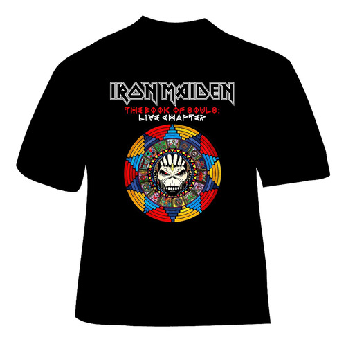 Polera Iron Maiden - Ver 013 - The Book Of Souls