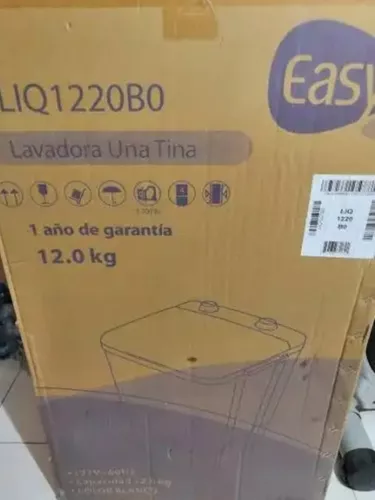 EASY Lavadora Manual 12 kg Easy LIQ1220B0 Blanca