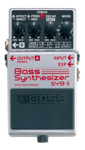Pedal Boss Syb5 Bass Synthesizer + Cable Interpedal Ernie Ba