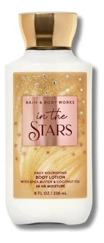 Loção Hidratante In The Stars Bath And Body Works 236ml Fragrância Flor estrela, almíscar de sândalo, tangelo açucarado, ágar branco e âmbar radiante