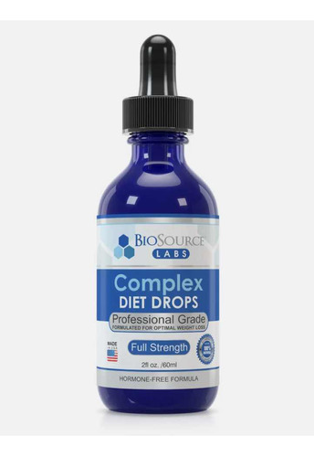 Complex Diet Drops 1234  + Envio Gratis Y Grupo De Apoyo