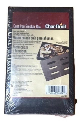 Caja Ahumadora Charbroil Para Parrilleras - Ahumado Chips