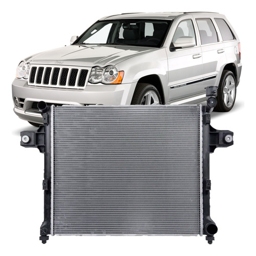 Radiador Água Jeep Grand Cherokee 4.7 5.7 2005 A 2010