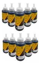 Comprar Kit 10 Botella Tinta Compatible 100ml Negro Inyección Tinta