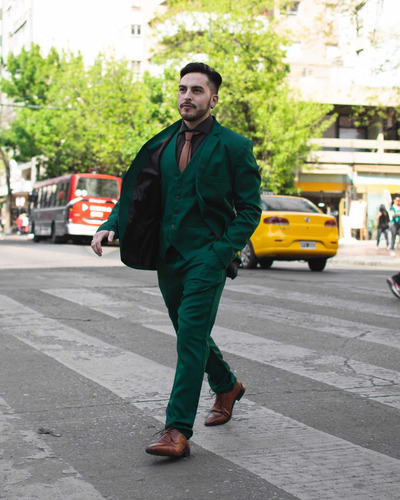Imagen 3 de 5 de Blazer Verde Ingles