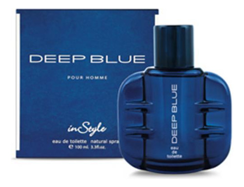 Deep Blue Perfume Masculino Importado Índia Edt100 Ml