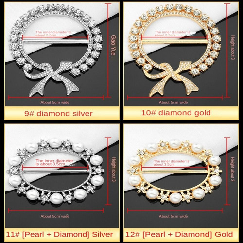 Broches De Cristal Para Camisa Y Camiseta Fashion