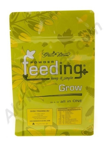 Imagen 1 de 4 de Fertilizante Powder Feeding Crecimiento Grow 10g  