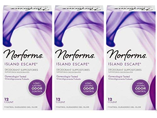 Norforms Supositorios Desodorantes Femeninos | Control De Ol