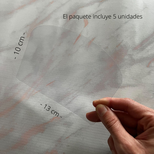 Fratacho Flexible Alisador X 5 U. Bordes Perfectos / Lauacu