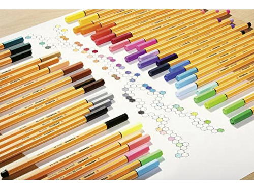 Stabilo® Point 88 Cartera, Juego De 15 Colores