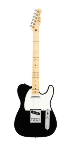 Imagen 1 de 2 de Guitarra eléctrica Fender Standard Telecaster de aliso black con diapasón de arce