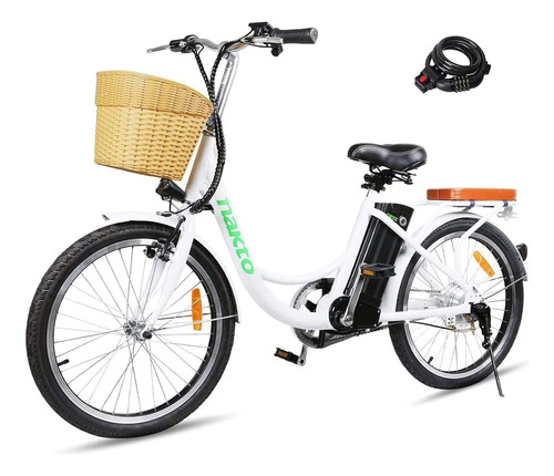 Nakto Bicicleta Electrca Para Adulto Electrica Ciudad 36 V