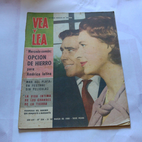Revista Vea Y Lea 334 - 31 Marzo 1960 