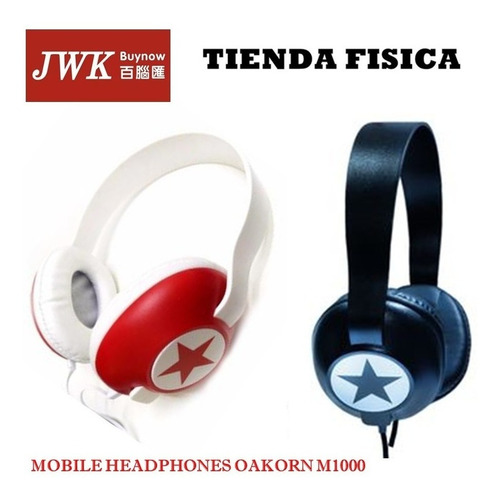 Audifonos Mobile Headphones Oakorn M1000 Jwk