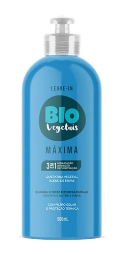 Leave-in Maxima 3 Em 1 Biovegetais 500ml