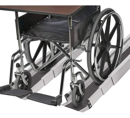 Rampa Portátil Mabis, Para Silla De Ruedas, Extensible