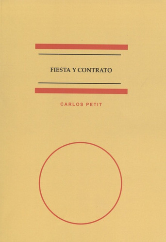 Libro Fiesta Y Contrato