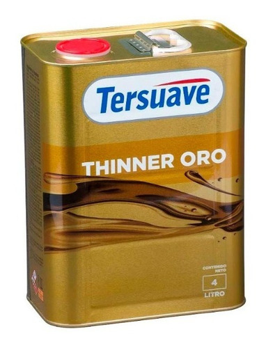 Thinner X 4 Litros Sello De Oro - Tersuave