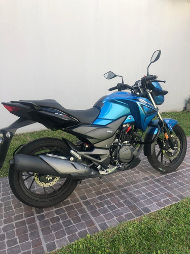 Moto Usada Hero Hunk 200r Con Abs 2019 4900kms Urquiza Motos