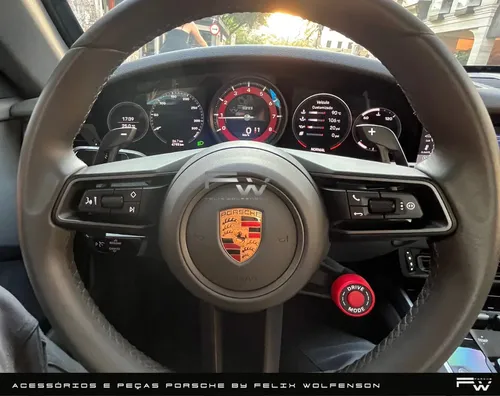 Paddle Shift Magnético Gt3 Rs Porsche Serve Em Qualquer 992