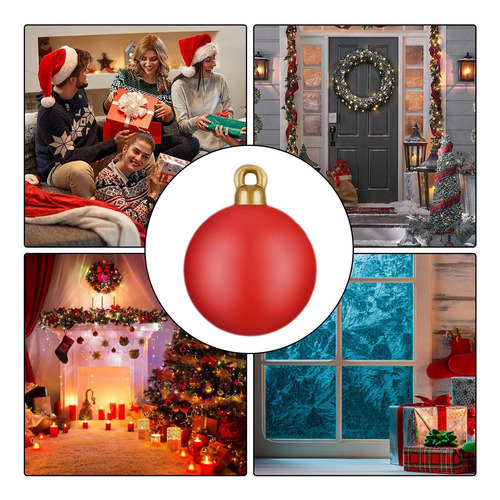 Bola Decorada Inflable De Navidad Bolas De Navidad Inflables