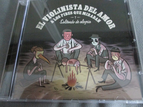 Cd El Violinista Del Amor Los Pibes Saltando De Alegria 36a