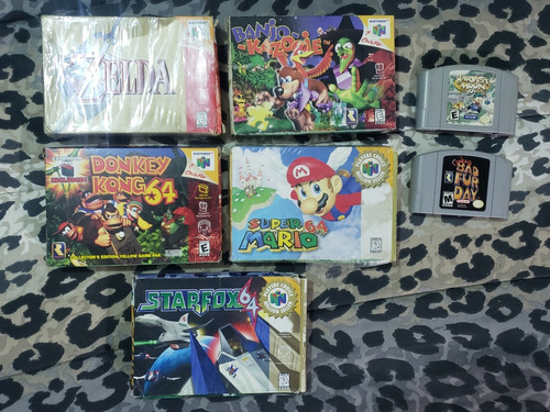 Juegos Originales De Nintendo 64 Zelda Conker Mario Banjo 
