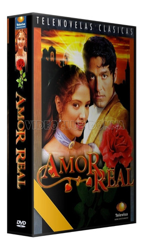 Amor Real - Telenovela Completa Mexicana Dvd 2003 Colunga