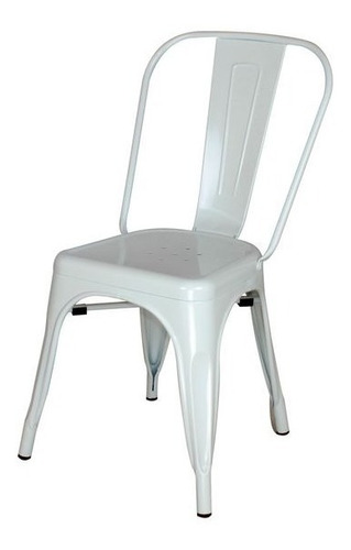 Imagen 3 de 4 de Silla Tolix Reforzada Metalica X6 Vintage Interior Exterior