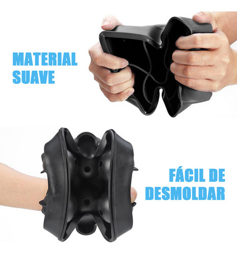 2 Molde Para Hielo Esferas Y Cubos Grandes Con Embudo