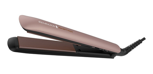 Imagen 2 de 5 de Planchita de pelo Remington Keratin Therapy S8599 negra y rosa 120V/240V