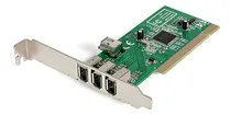 Comprar Tarjeta Adaptadora Firewire Pci 1394a De 4 Puertos Startech, 3 Externos Y 1 Interno
