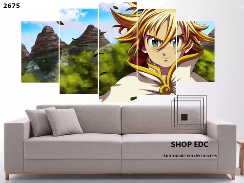 Quadro Decorativo Anime Nanatsu no Taizai 02