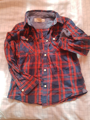 Camisa Cuadros H&m