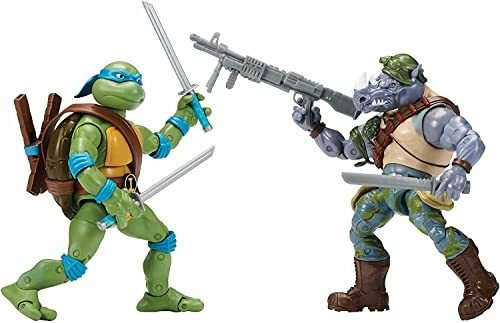 Teenage Mutant Ninja Turtles Leo Vs. Rocksteady 2 C9hv P