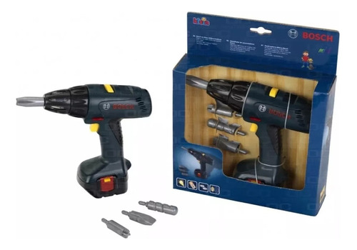 Bosch Mini Klein - Atornillador Con Puntas De Juguete 