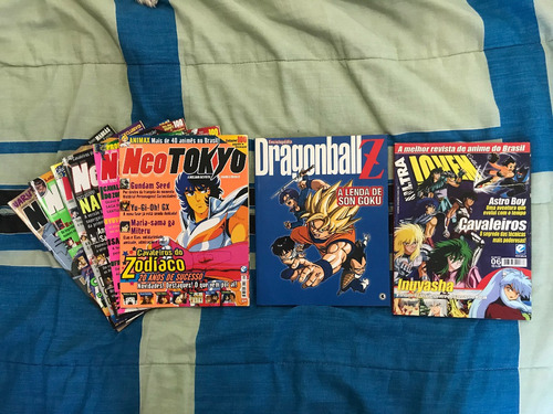 Enciclopédia Dragon Ball + Revistas Neo Tokio + Brinde