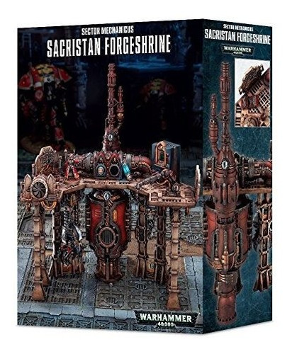 Sector Mecanicus Sacristan Forgeshrine Paisaje Warhammer 400