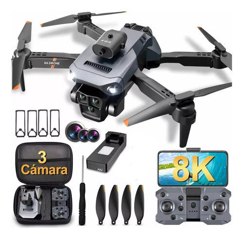 Mini Dron Camara Doble Pantalla Visión Inmediata Profesional