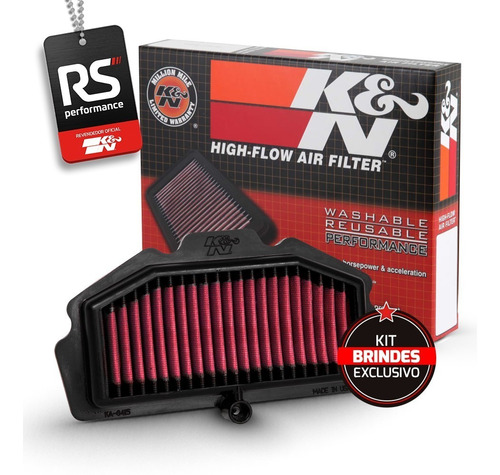 Filtro Ar Esportivo Inbox K&n Kawasaki Kle650 Versys Abs Lt